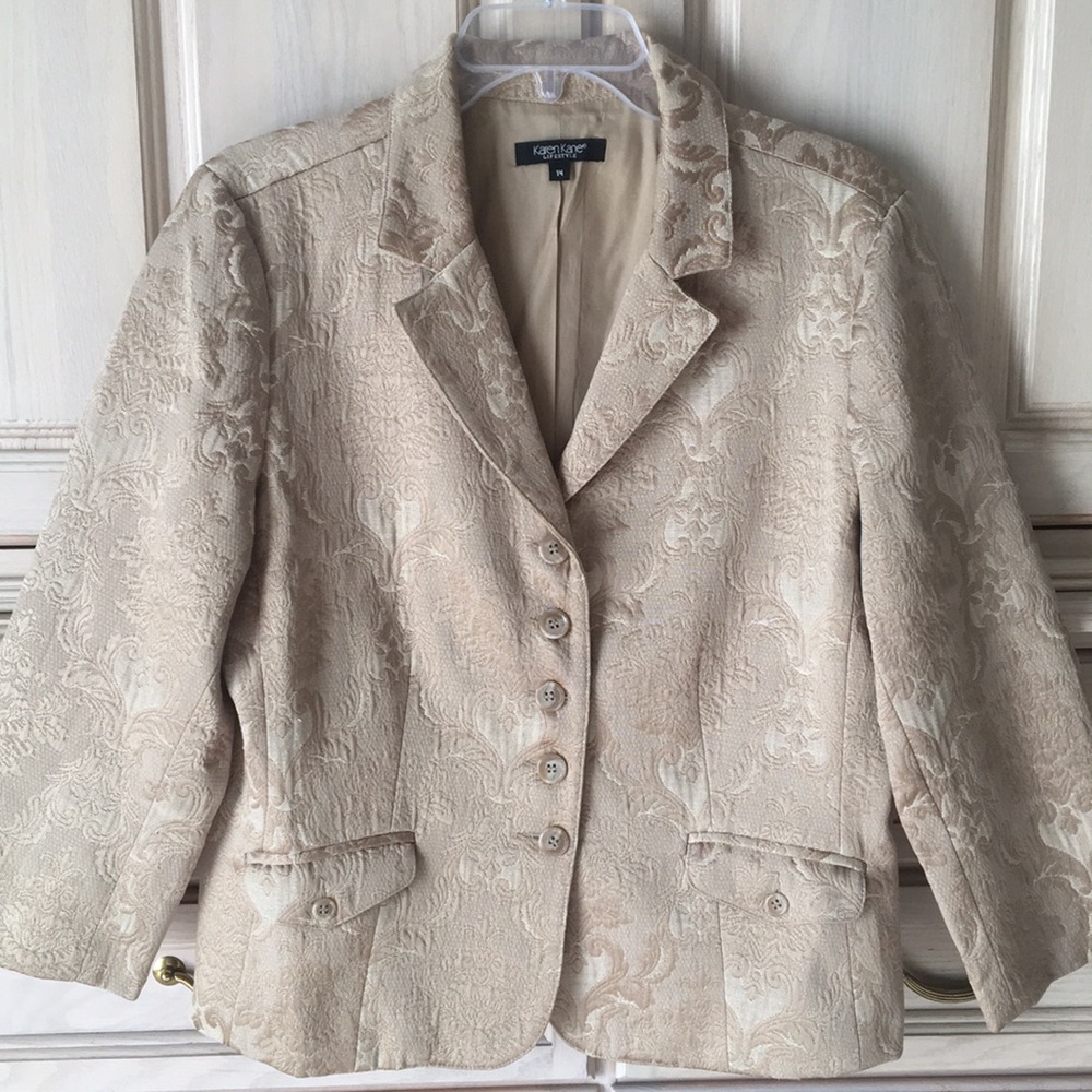 Karen Kane brocade jacket
